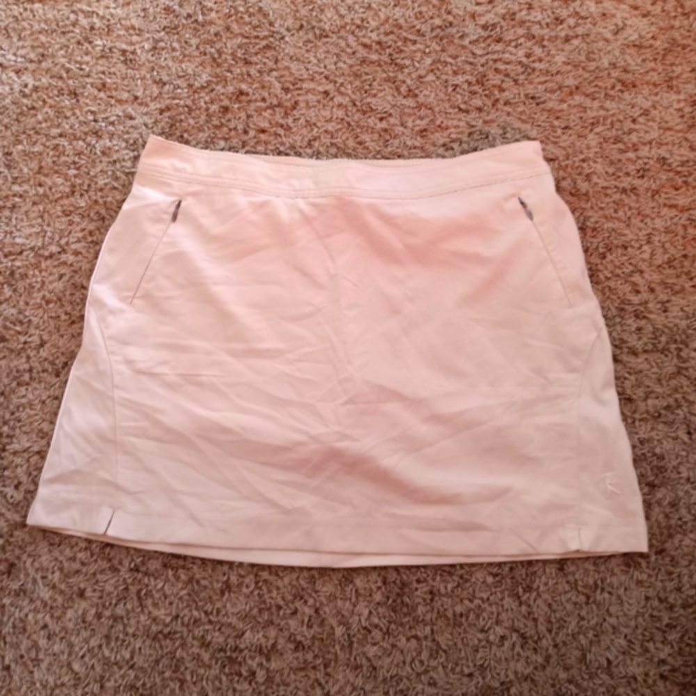 Beige skirt for women